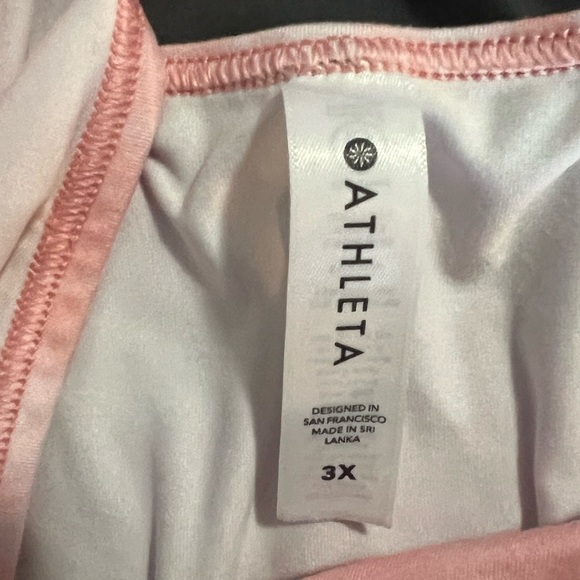 Athleta Momentum pink tie dye Razor Back Tank - Picture 5 of 6